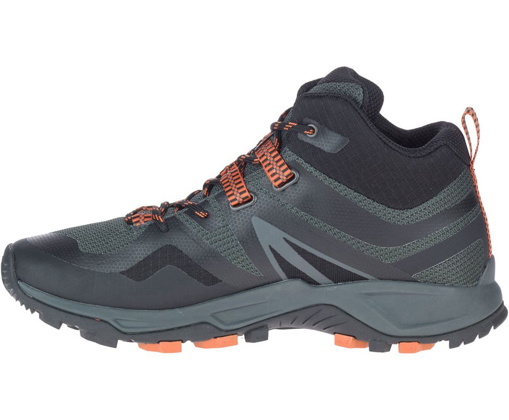 Merrell Brasil - Botas Merrell Cinzentas Lojas - Merrell Mqm Flex 2 Mid Gore -Tex® Sapatos Homem