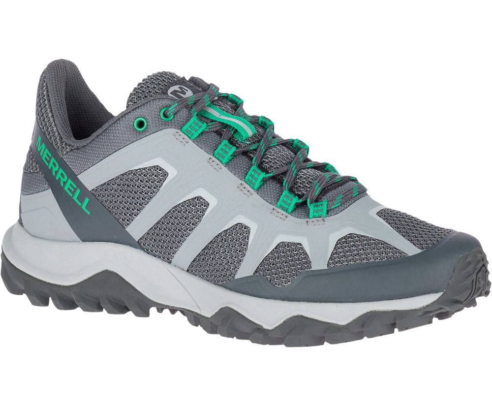 Botas De Caminhada Merrell Saldos - Merrell Moab 2 Mid Waterproof Senhora  Caqui/Bordeaux